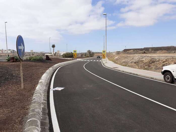 El carril izquierdo de la vía ya se encuentra operativo (Foto TA)